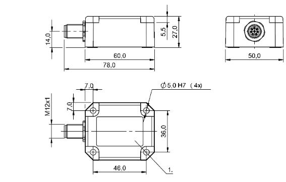 倾角传感器 BSI R65K0-XB-MXP360-S115