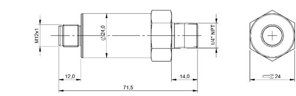 压力传感器 BSP B005-FV004-A04A1A-S4