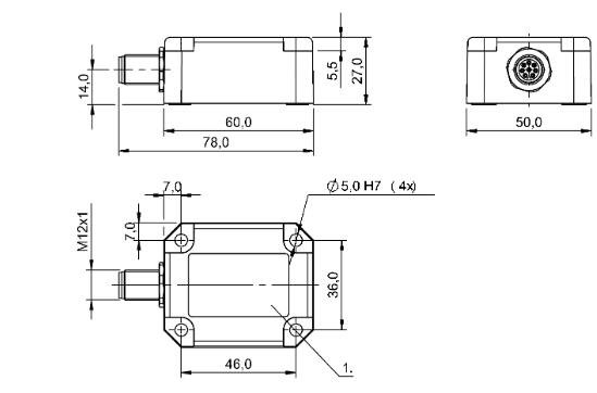 倾角传感器 BSI R65K0-XB-MXS045-S115