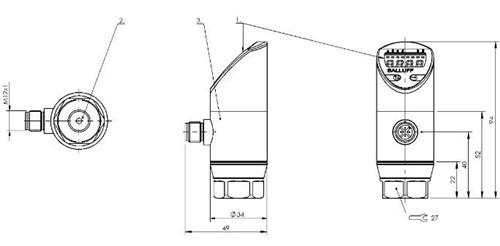 压力传感器 BSP B250-EV002-A03A0B-S4