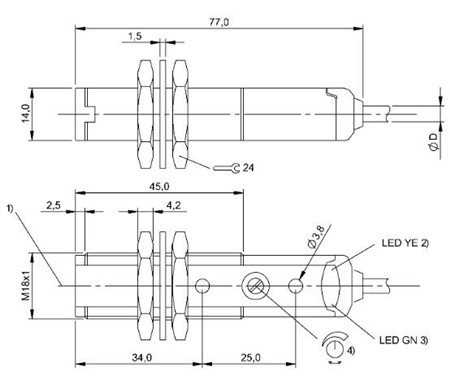 光敏传感器 BOS 18KF-NA-1PD-C-02