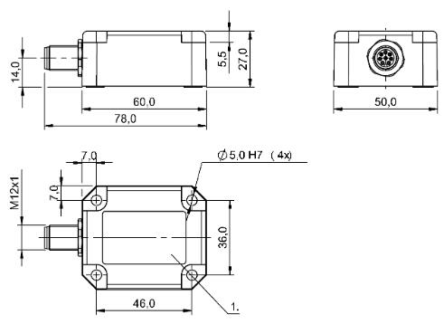 倾角传感器 BSI R65K0-XA-MXS045-S115