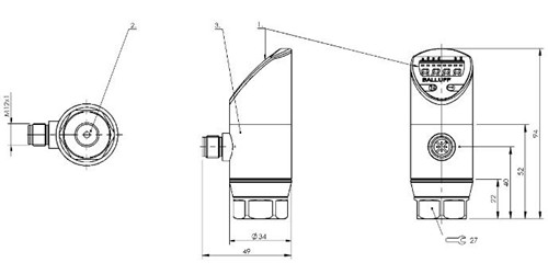 压力传感器 BSP V050-EV002-A02A0B-S4