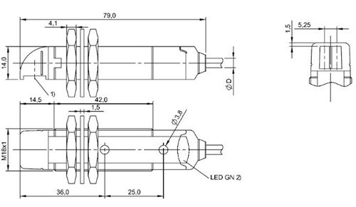 光敏传感器 BOS 18KW-PA-1XA-C-02