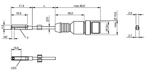 磁敏传感器 BMF 204K-PS-C-2A-SA2-S4-00，3