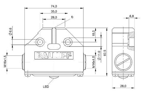 凸轮开关（感应式） BES 516-161-H3-L