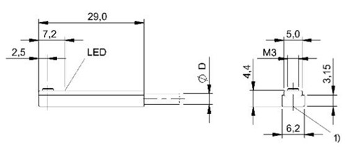 磁敏气缸传感器 BMF 307K-R-AS-L-3-PU-03