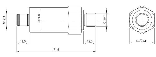 压力传感器 BSP B002-DV004-A04A1A-S4