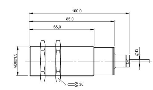 感应式传感器 BES 515-327-SA22-D-TF-02