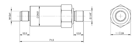 压力传感器 BSP B002-DV004-A06A1A-S4