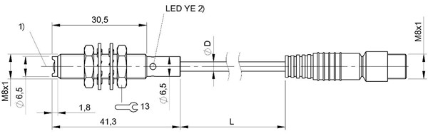 反射光栅 BOS 08E-PO-PR20-00，2-S49