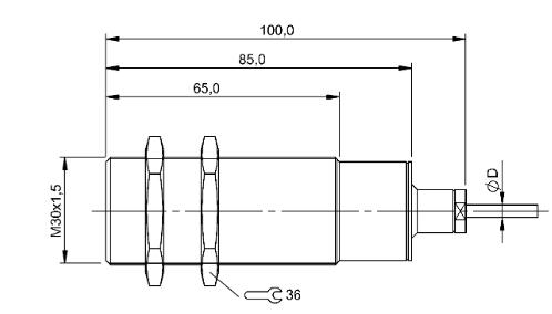 感应式传感器 BES 515-327-SA22-D-TF-05