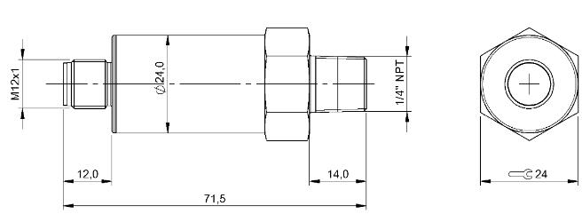 压力传感器 BSP B002-FV004-A04A1A-S4