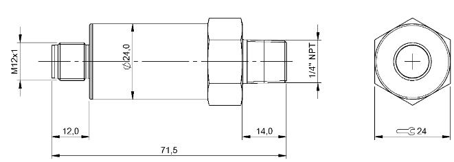 压力传感器 BSP B250-FV004-A04A1A-S4