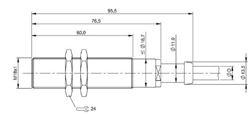 感应式传感器 BES 516-105-SA2-05