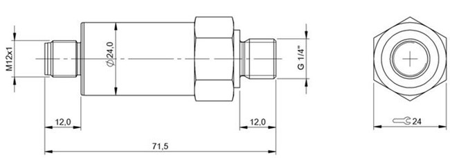 压力传感器 BSP B005-DV004-A04A1A-S4