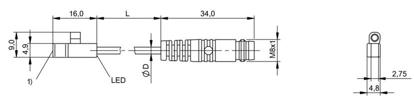 磁敏气缸传感器 BMF 103K-PS-C-2A-S49-00，2