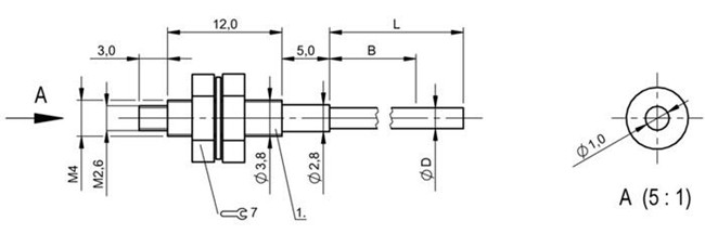 玻璃纤维 BFO D22-LA-KB-EAK-10-02 