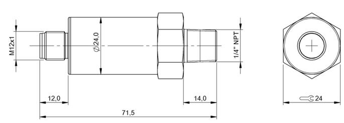 压力传感器 BSP B250-FV004-A06A1A-S4