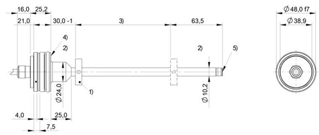 磁致伸缩传感器 BTL6-P510-M0100-E2-KA02