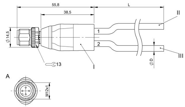 Y形分配器 BCC M414-0000-0000-U2067-050