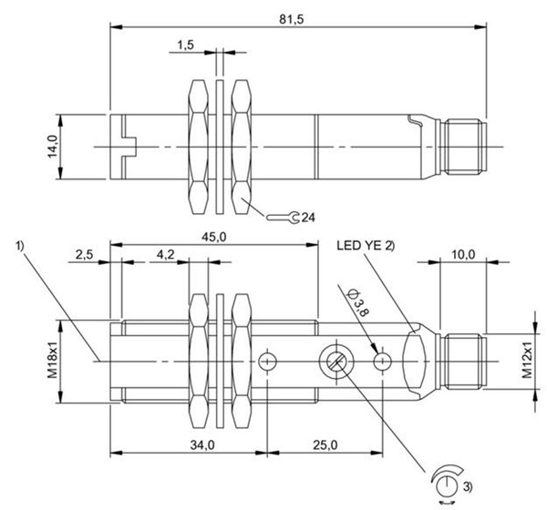 光电传感器 BLE 18KF-PA-1LT-S4-C