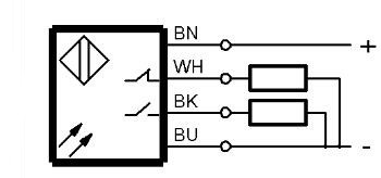 光电传感器 BLE 18KF-PA-1LT-C-02