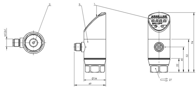 压力传感器 BSP B005-EV003-A00A0B-S4