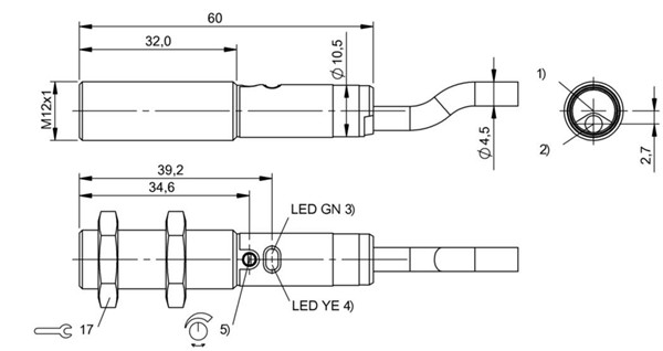 反射光栅 BOS 12M-PS-PR10-02