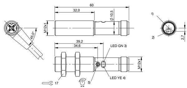 反射光栅 BOS 12M-PS-PR10-S4