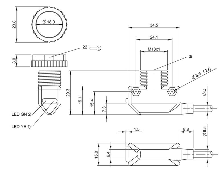 光敏传感器 BOS 11K-NA-RH10-02