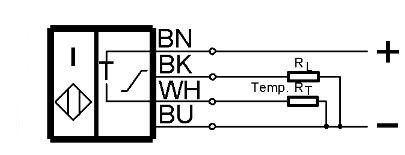 感应式距离传感器 BAW M12ME-UAD50B-BP01