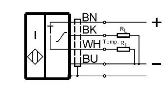 感应式距离传感器 BAW M12ME-UAD50B-BP02-003