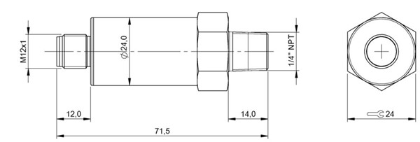 压力传感器 BSP B010-FV004-A04A1A-S4