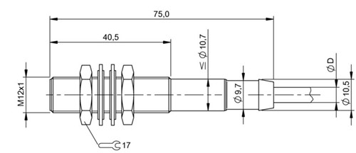 感应式传感器 BES 516-325-SA19-05