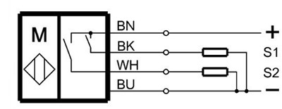 磁敏气缸传感器 BMF 203K-H-PS-C-A2-PU-02