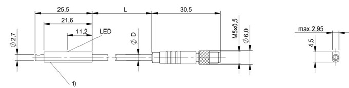 磁敏传感器 BMF 303K-PS-C-2A-S26-00，3