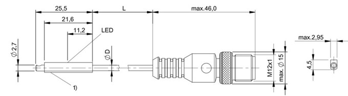 磁敏传感器 BMF 303K-PS-C-2A-S4-00，3