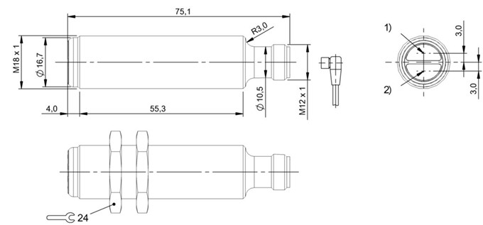 信号放大器 BOS 18E-PA-PR30-S4