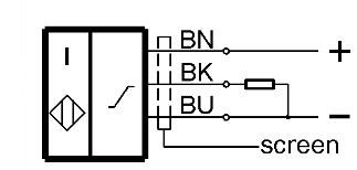 感应式距离传感器 BAW M12MG2-UAC20B-BV10-001