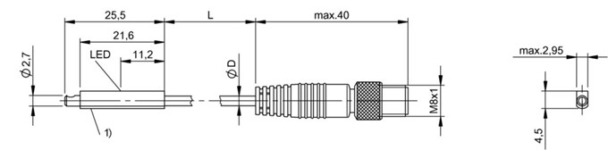 磁敏传感器 BMF 303K-PS-C-2A-SA7-S49-00，3