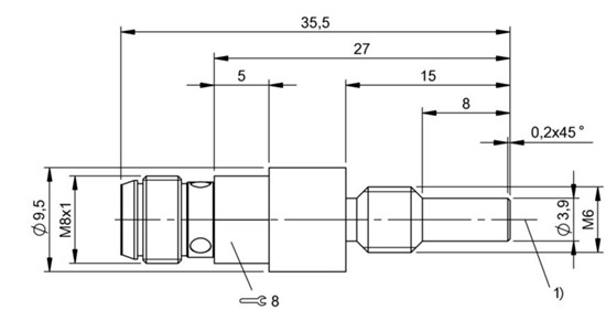 光学传感器头 BOH DI-M06V-008-S75-SA3