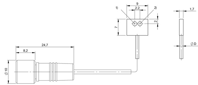 光学传感器头 BOH DI-R006V-009-TL-01