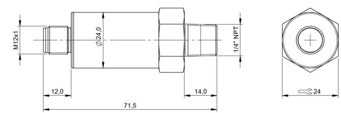 压力传感器 BSP B020-FV004-A04A1A-S4