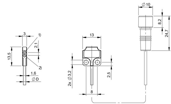 光学传感器头 BOH DK-R018-002-01-S49F