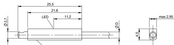 磁敏气缸传感器 BMF 303K-PO-C-2A-PU-03