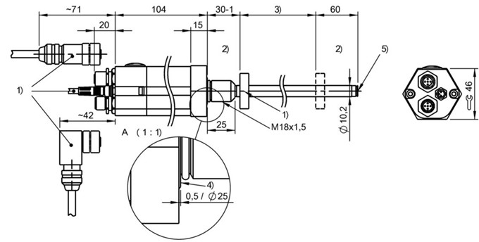 磁致伸缩传感器 BTL5-T110-M0025-B-S103