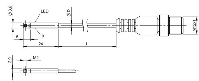 磁敏气缸传感器 BMF 233K-PS-C-2A-SA2-S4-00，3