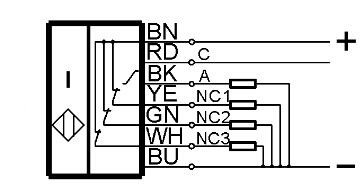 感应式距离传感器 BAW M18MI2-UAC50B-BP05-004
