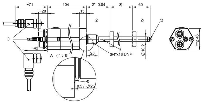 磁致伸缩传感器 BTL5-T110-M0610-Z-S103